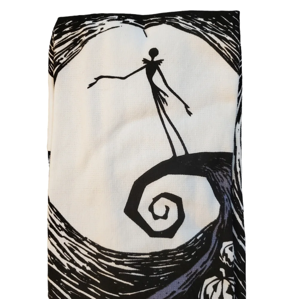 Disney Nightmare Before Christmas Jack Skellington Kitchen Towels Pack Of 2 New‎